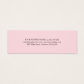 Pink Heart verpackt mit Liebe Danke (Rückseite)