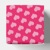 Pink Hearts Bevorzugung Box Geschenkschachtel (Oben)