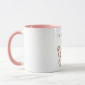 Pink Hearts Butterfly Tasse (Links)