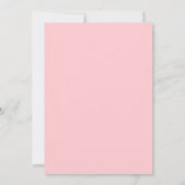 Pink Hearts Future Mrs. & Mrs. Lesbian Save the Da Date (Rückseite)