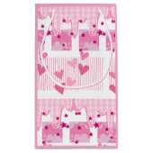 Pink Hearts Kleine Geschenktüte (Rückseite)