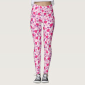 Pink Hearts Leggins (Vorderseite)