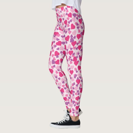 Pink Hearts Leggins (Links)