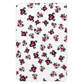 Pink Hearts Pattern – Cute Doodle Design Magnet (Vertikal)