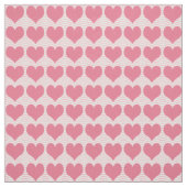 Pink Hearts Pattern Stoff (Muster)