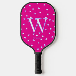 Pink Hearts Pickleball Schläger