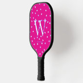 Pink Hearts Pickleball Schläger (Links)