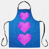 PINK HEARTS SCHÜRZE (Vorderseite)