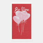 Pink Hearts Serviette (Vorderseite)