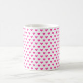 Pink Hearts Tasse Liebe (Mittel)