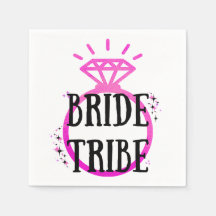 Pink Hens Party Bachelorette Ring Bride Stamm