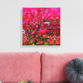 Pink Herbst impressionistische Blätter Bäume Leinwanddruck (Insitu (Wohnzimmer))