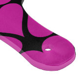 Pink-Herzen anpassen Schneidebrett (Ecke)