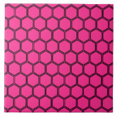 Pink-Hexagon 3 Fliese (Vorderseite)