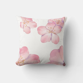 Pink hibiscus  kissen