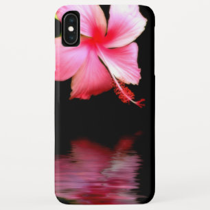 Pink Hibisken iPhone XS Max Case