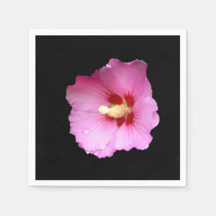 Pink Hibiskus Paper Napkins Serviette
