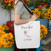 Pink High Heels Bridal Shower Tote Bags Tasche