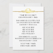 Pink High Heels Cancer Awareness Einladung (Rückseite)