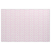 Pink Hipster Geek Glasses Fabric Stoff (Yard (91,4 cm))