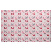 Pink Holiday Cats Stoff (Fat Quarter (45,7 x 55,9 cm))