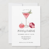 Pink Holiday Cocktail Party