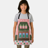 Pink Holiday Village Schürze (Insitu)