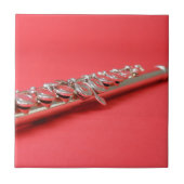 Pink-Holzblasmusik von Flute-Student Fliese (Vorderseite)