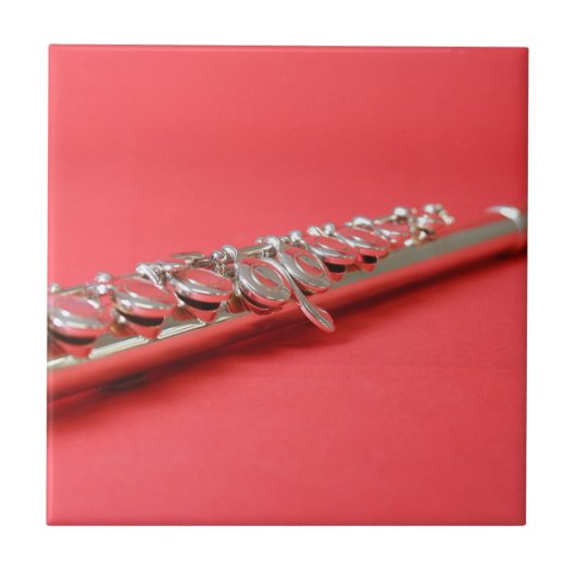 Pink-Holzblasmusik von Flute-Student Fliese (Vorderseite)