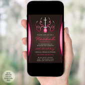 Pink Hookah-Party Einladung