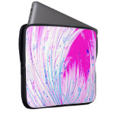 Pink Horizon Laptopschutzhülle (Vorne Rechts)