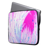 Pink Horizon Laptopschutzhülle (Vorderseite Links)