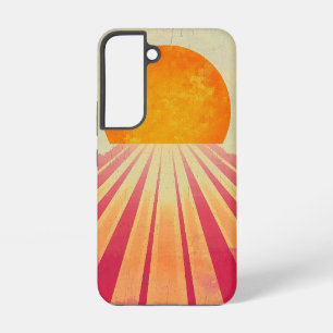 Pink Horizon Sun Phone Case Samsung Galaxy Hülle