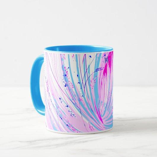 Pink Horizon Tasse (Vorderseite Links)