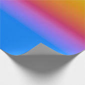 Pink Horizon Wrapping Paper Geschenkpapier (Ecke)