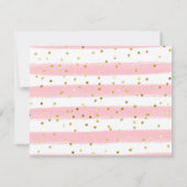 Pink Hot Air Ballon Tiere Jungle Danke Karte (Rückseite)