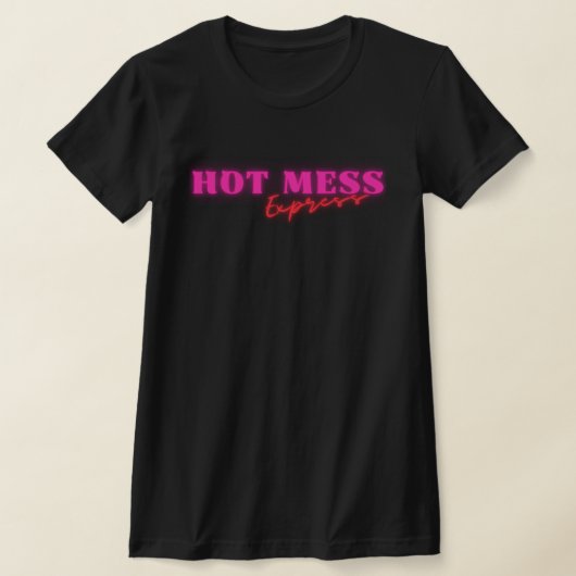 Pink Hot Mess Express T - Shirt (Ablage )
