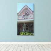 Pink House in Martha's Vineyard Leinwanddruck (Insitu (Holzboden))