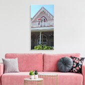 Pink House in Martha's Vineyard Leinwanddruck (Insitu (Wohnzimmer))