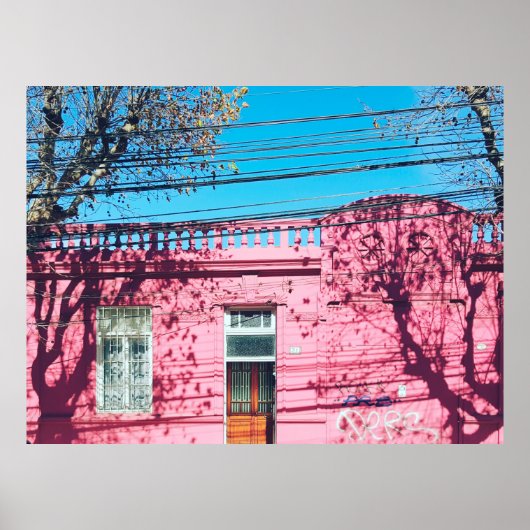 PINK HOUSE POSTER (Vorne)