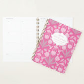 Pink Hummingbird Coquette Personalisiert Planer (Anzeige)
