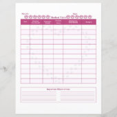 Pink Hund - Krankenpflegeseite (Rückseite)