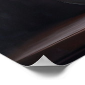 Pink Hyacinth Blume Art Print Poster (Ecke)