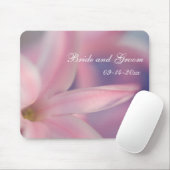 Pink Hyacinth Blume Hochzeit Mousepad (Mit Mouse)