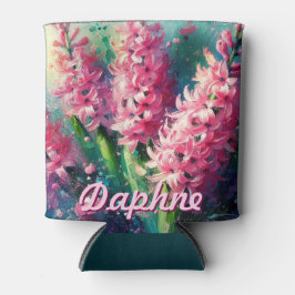 Pink Hyacinths Hyacinth Floral Personalized Dosenkühler