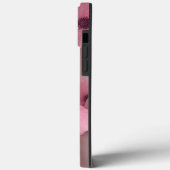 Pink Hydrangea Bloms Bloral Case-Mate iPhone Hülle (Rückseite / Links)