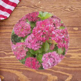 Pink Hydrangea Bloms Bloral Schneidebrett