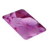 Pink Hydrangea Blume 3"x4" Magnet (Rechte Seite)