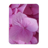 Pink Hydrangea Blume 3"x4" Magnet (Vertikal)