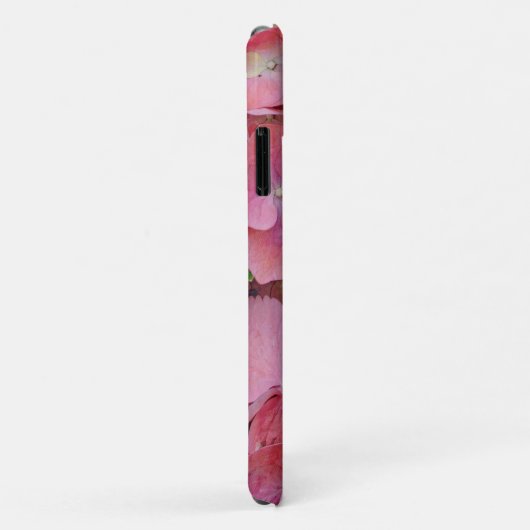 Pink Hydrangea Blume Art Phone Case (Hinten/Rechts)